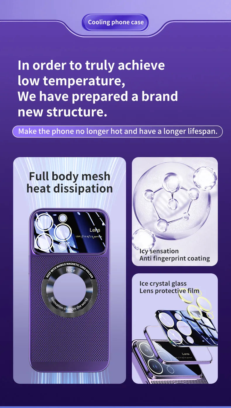 Electroplated Heat Dissipation Magnetic Case For iPhone - Premium Mobile Phone Cases from Dressmycell.com - Just $18! Shop now at Dressmycell.com Electroplated Heat Dissipation Magnetic Case For iPhone - Premium Mobile Phone Cases from Dressmycell.com - Just $18! Shop now at Dressmycell.com